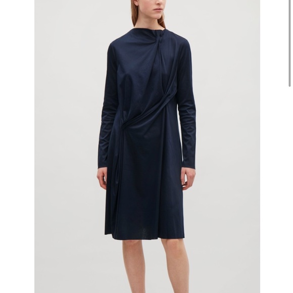 cos jersey dress